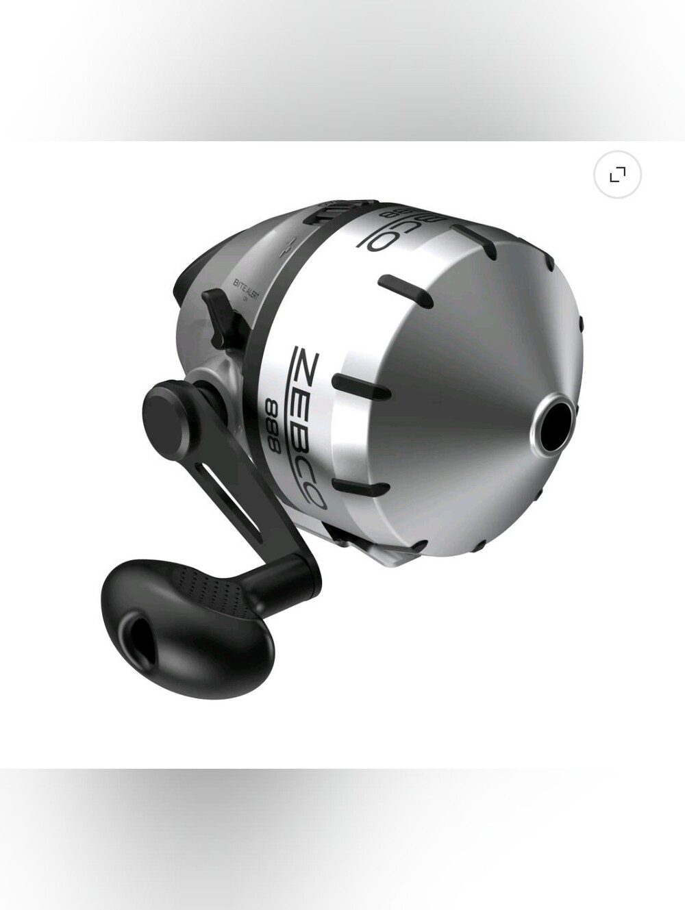 Zebco 888 Spincast Fishing Reel, Size 80, Heavy Duty, Easy-to-Use with Built-in
